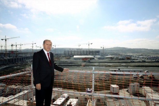 Foto - Üçüncü Havalimanı’nda ilk pist ortaya çıktı
