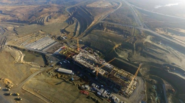 Foto - Üçüncü Havalimanı’nda ilk pist ortaya çıktı