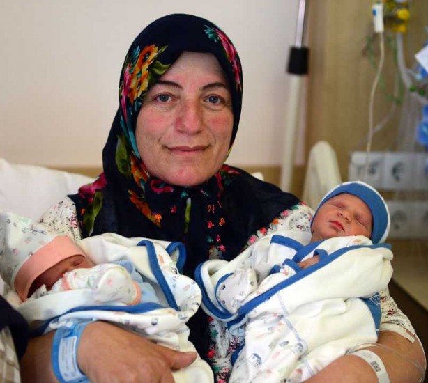 Foto - Üçüz bebeklerine Recep, Tayyip, Erdoğan ismi verdiler