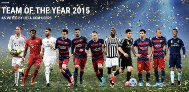 Foto - UEFA, 2015 yılının takımını açıkladı!