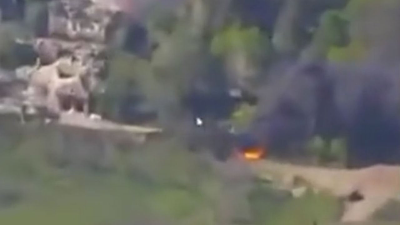 Foto - Ufacık İHA hava savunma sistemini yok etti