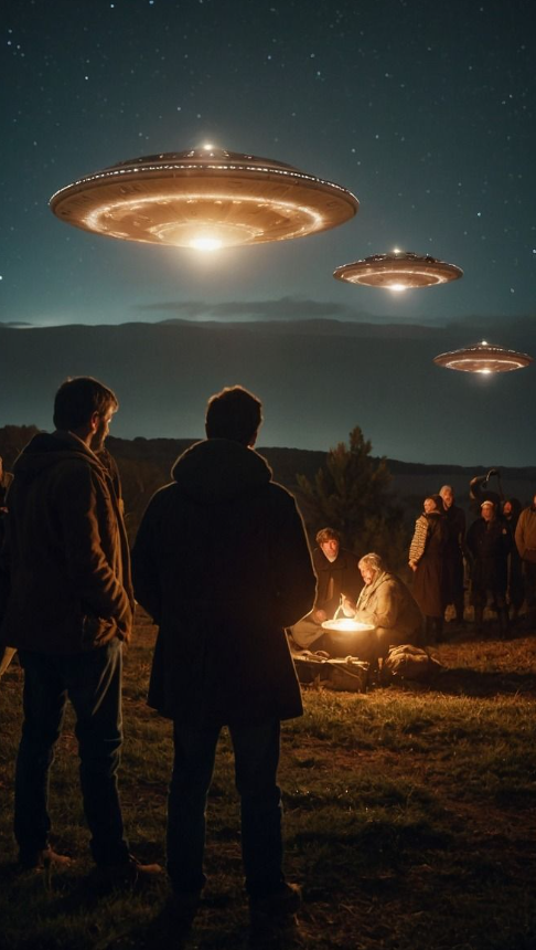 Foto - UFO İstilası mı var? Dünyanın dört bir yanında gizemli ışıklar görüldü!