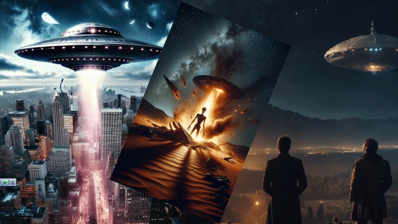 UFO İstilası mı var? Dünyanın dört bir yanında gizemli ışıklar görüldü!