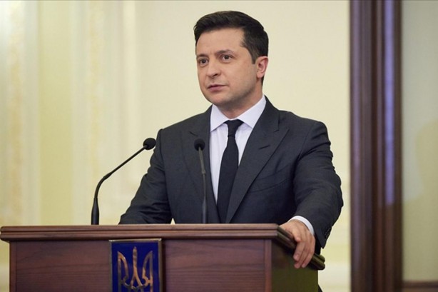 Foto - Ukrayna Devlet Başkanı Zelenskiy'den skandal "Filistin" açıklaması! Tüh senin suratına utanmaz herif 