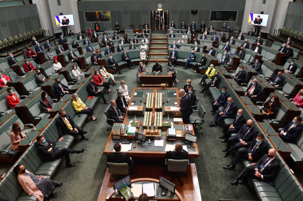 Foto - Ukrayna lideri Zelenski, Avustralya parlamentosunu ayağa kaldırdı