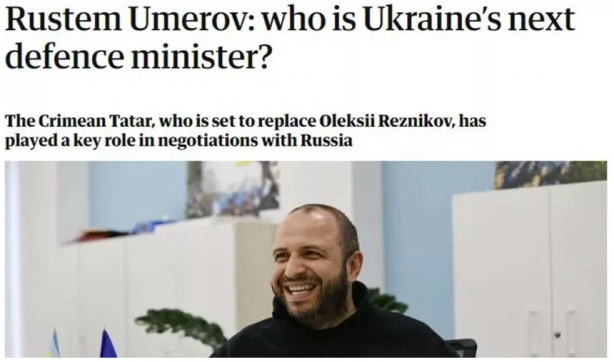 Foto - Ukrayna ordusu Müslüman bir Türk'e emanet Savunma Bakanlığına getirilen Kırım Türk’ü Rüstem Umerov kim?