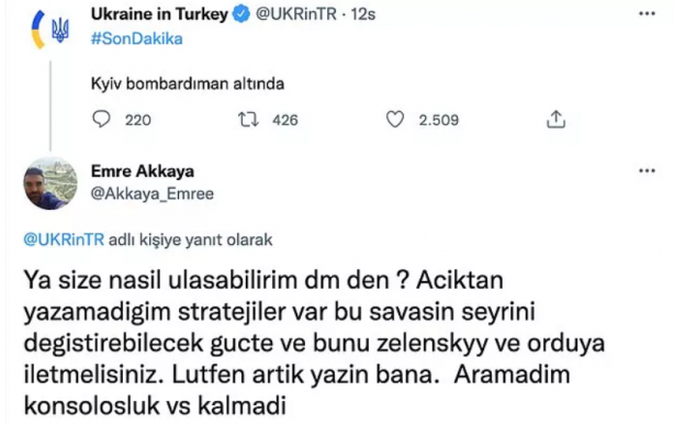 Foto - Ukrayna-Rusya savaşının seyrini değiştirecek bir şey biliyorum demişti! Ukraynalılar o Türk’ün stratejisini uyguladı