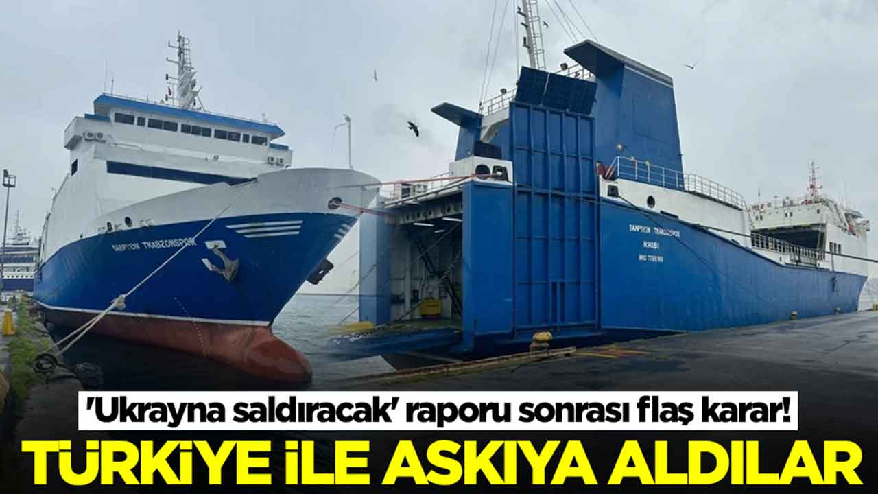 'Ukrayna saldıracak' raporu sonrası şok karar: Türkiye ile askıya aldılar