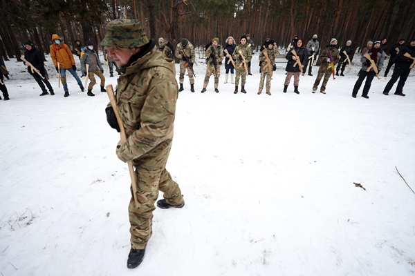 Foto - Ukrayna savaş hazırlıklarına başladı
