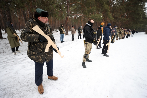 Foto - Ukrayna savaş hazırlıklarına başladı