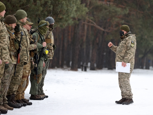Foto - Ukrayna savaş hazırlıklarına başladı