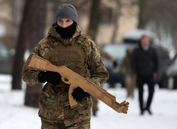 Foto - Ukrayna savaş hazırlıklarına başladı