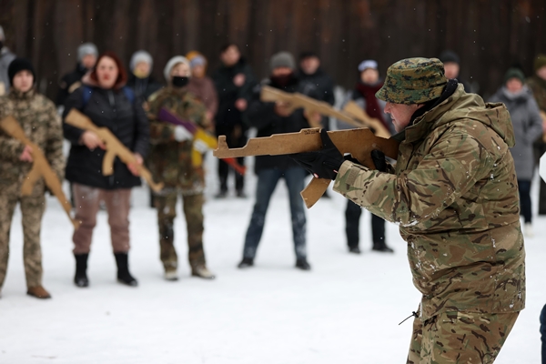 Foto - Ukrayna savaş hazırlıklarına başladı