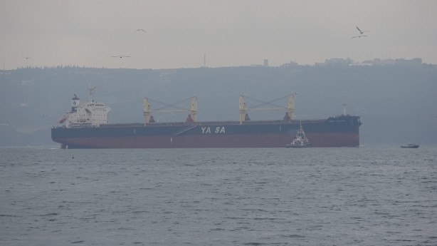 Ukrayna'da roketin isabet ettiği Türk gemisi Yalova'ya ulaştı! İşte ilk görüntüler...