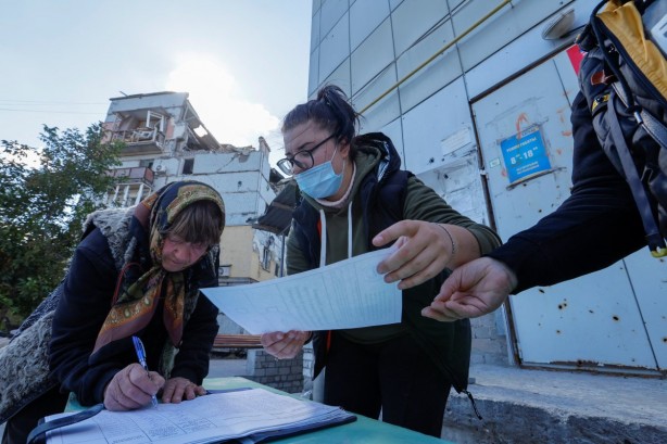 Foto - Ukrayna'dan referanduma tepki!