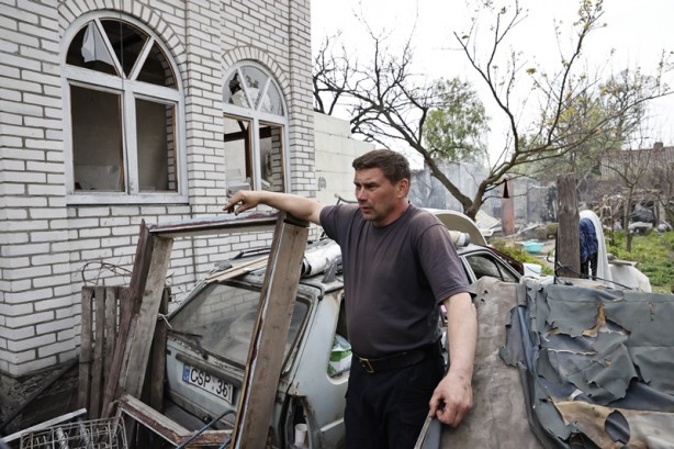 Foto - Ukraynalı acil durum görevlisi: Başka evleri kurtarırken kendi evime sahip çıkamadım
