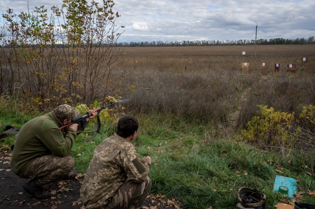 Foto - Ukraynalı askerlere keskin nişancılık eğitimi