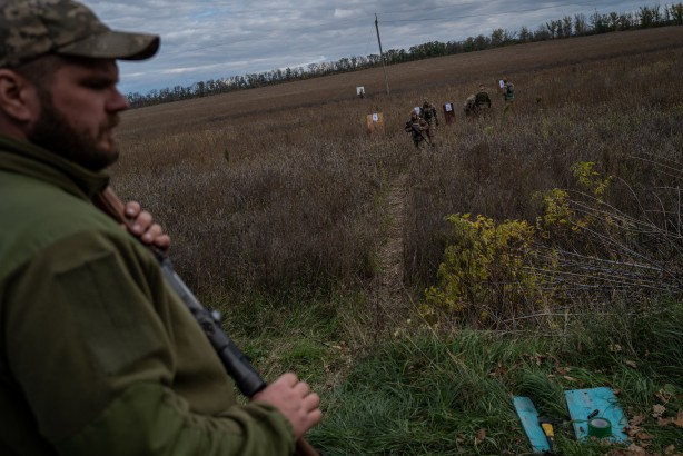 Foto - Ukraynalı askerlere keskin nişancılık eğitimi