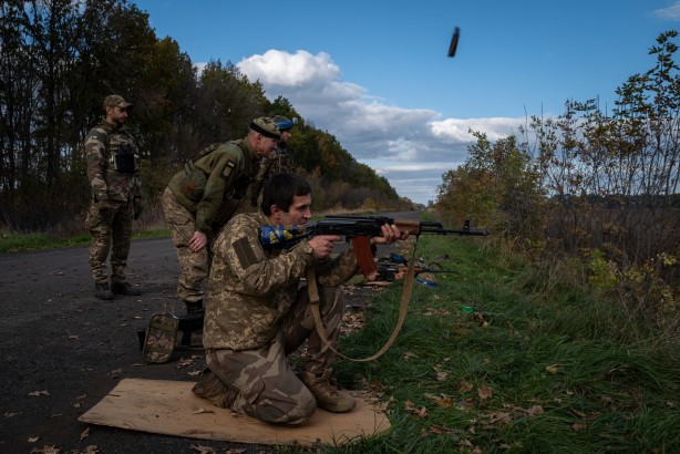 Foto - Ukraynalı askerlere keskin nişancılık eğitimi