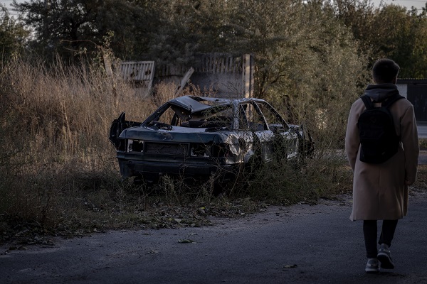 Foto - Ukrayna'nın Çernigiv bölgesinde günlük yaşam objektiflerde