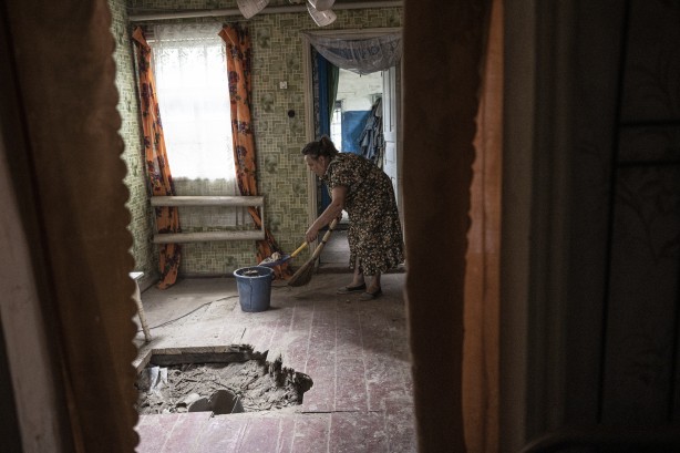 Foto - Ukrayna'nın Donetsk bölgesinde Rus hava saldırıları arttı