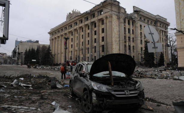 Foto - Ukrayna'nın ikinci büyük şehri Kharkiv harabeye döndü 
