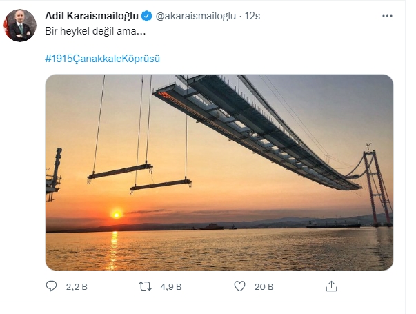 Foto - Ulaştırma Bakanı tweet attı CHP Genel Merkezi sallandı