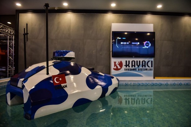 Ülkemizin ilk insansız deniz aracı görücüye çıktı