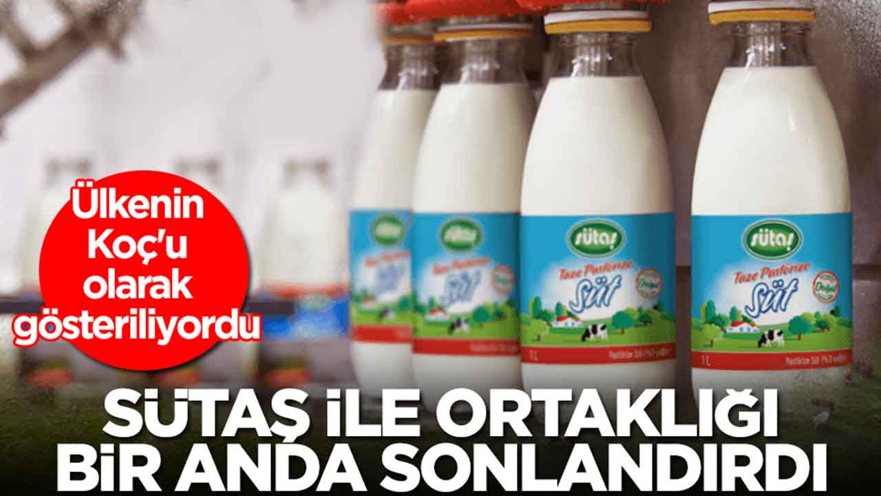 Ülkenin Koç'u olarak gösteriliyordu: Sütaş ile ortaklığı bir anda sonlandırdı