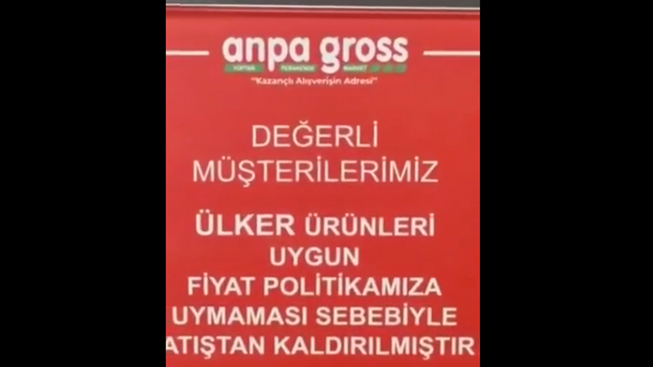 Foto - Ülker’e büyük saygısızlık! Ülker, raflardan ürünlerinin kaldırılmasına böyle tepki gösterdi…