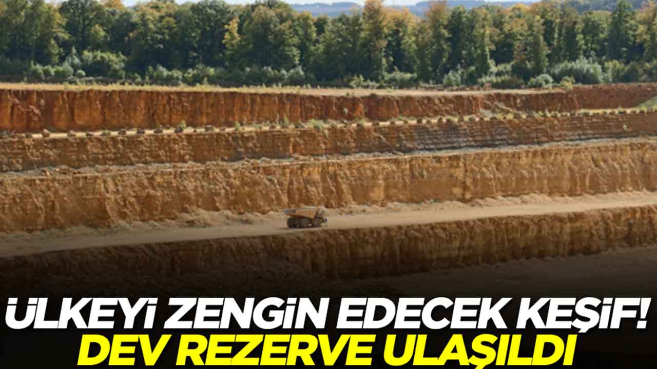 Ülkeyi zengin edecek keşif: Dev rezerve ulaşıldı
