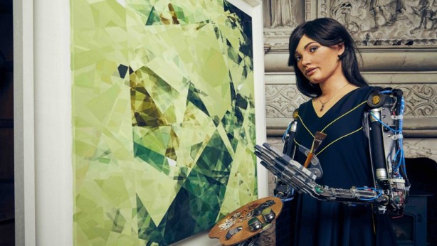 Foto - Ultra gerçekçi robot Ai-Da, Mısır ile İngiltere'yi karşı karşıya getirdi! Gözaltına alındı