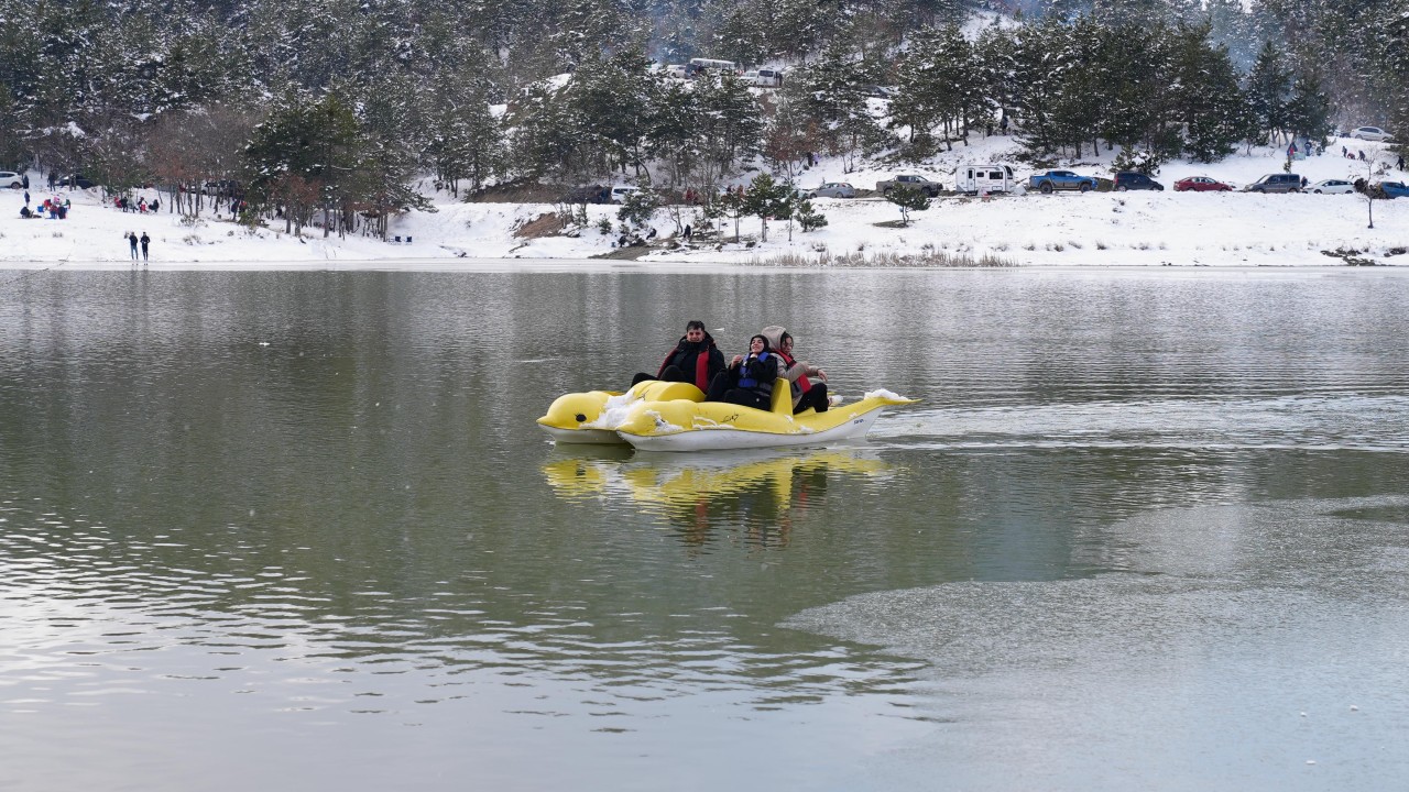 Foto - Uludağ dolunca rotayı oraya çevirdiler: Kar Festivalinde Unutulmaz Anlar!