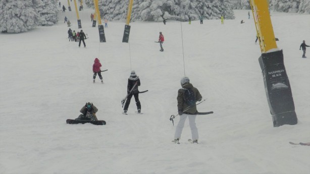 Foto - Uludağ'da kar bereketi