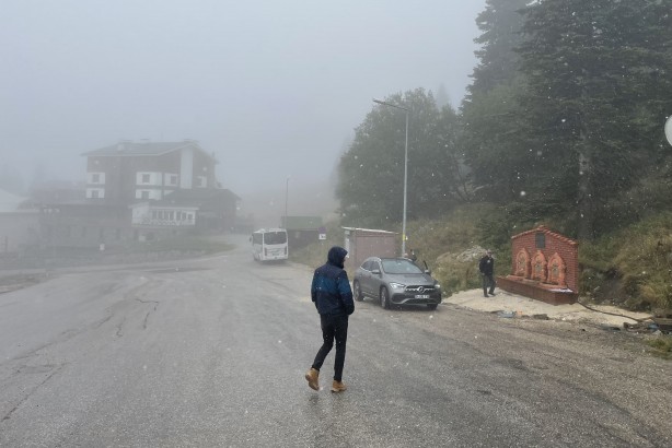 Foto - Uludağ'da kar sürprizi