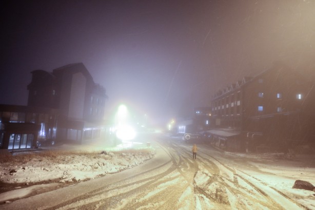 Foto - Uludağ'da kar yağışı başladı!