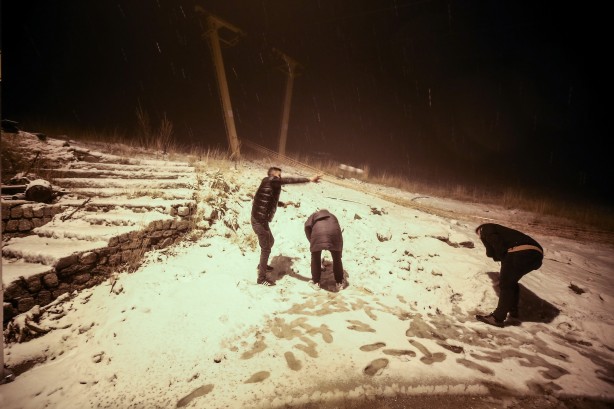 Foto - Uludağ'da kar yağışı başladı!