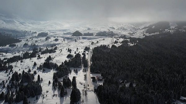 Foto - Uludağ'da masalsı görüntüler oluştu