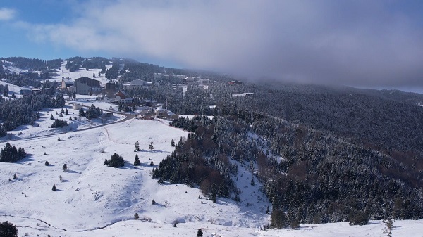 Foto - Uludağ'da masalsı görüntüler oluştu