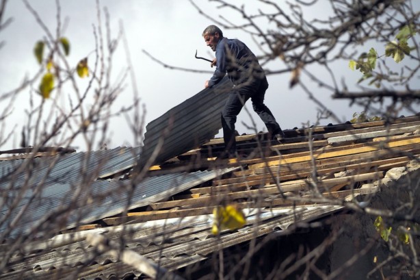 Foto - Uluslararası ajanslar fotoğrafları servis etti! Dağlık Karabağ'da şoke eden kareler