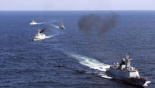 Foto - Uluslararası ajanslar "dünya savaşı kapıda" dedi! Çin'den 3 dakika boyunca füze yağmuru