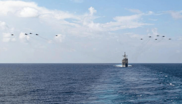 Foto - Uluslararası ajanslar "dünya savaşı kapıda" dedi! Çin'den 3 dakika boyunca füze yağmuru