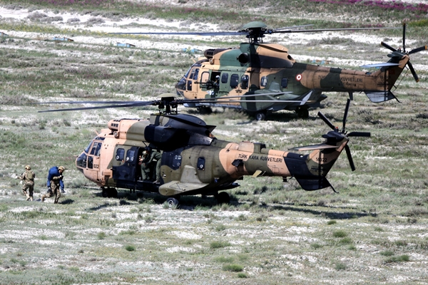 Foto - "Uluslararası Anadolu Ankası Tatbikatı"ndan nefes kesen görüntüler