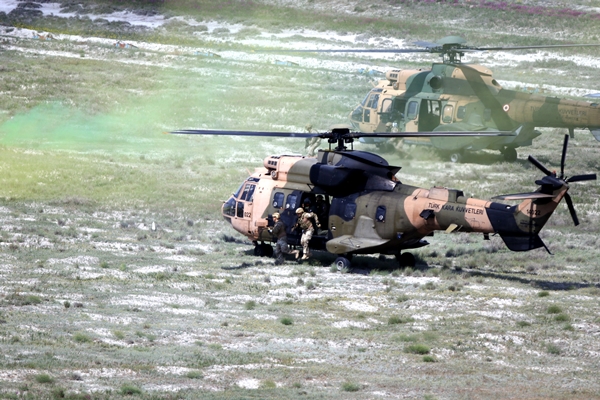 Foto - "Uluslararası Anadolu Ankası Tatbikatı"ndan nefes kesen görüntüler