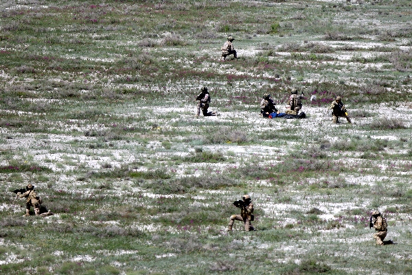 Foto - "Uluslararası Anadolu Ankası Tatbikatı"ndan nefes kesen görüntüler