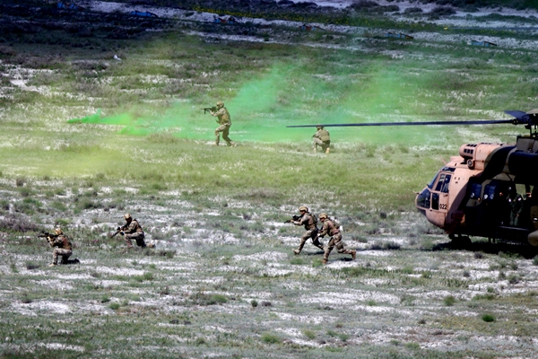 Foto - "Uluslararası Anadolu Ankası Tatbikatı"ndan nefes kesen görüntüler