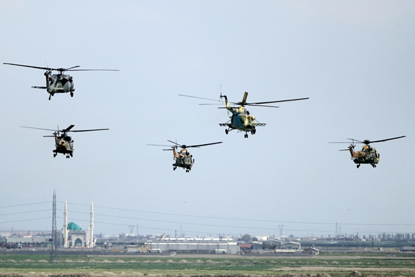 Foto - "Uluslararası Anadolu Ankası Tatbikatı"ndan nefes kesen görüntüler