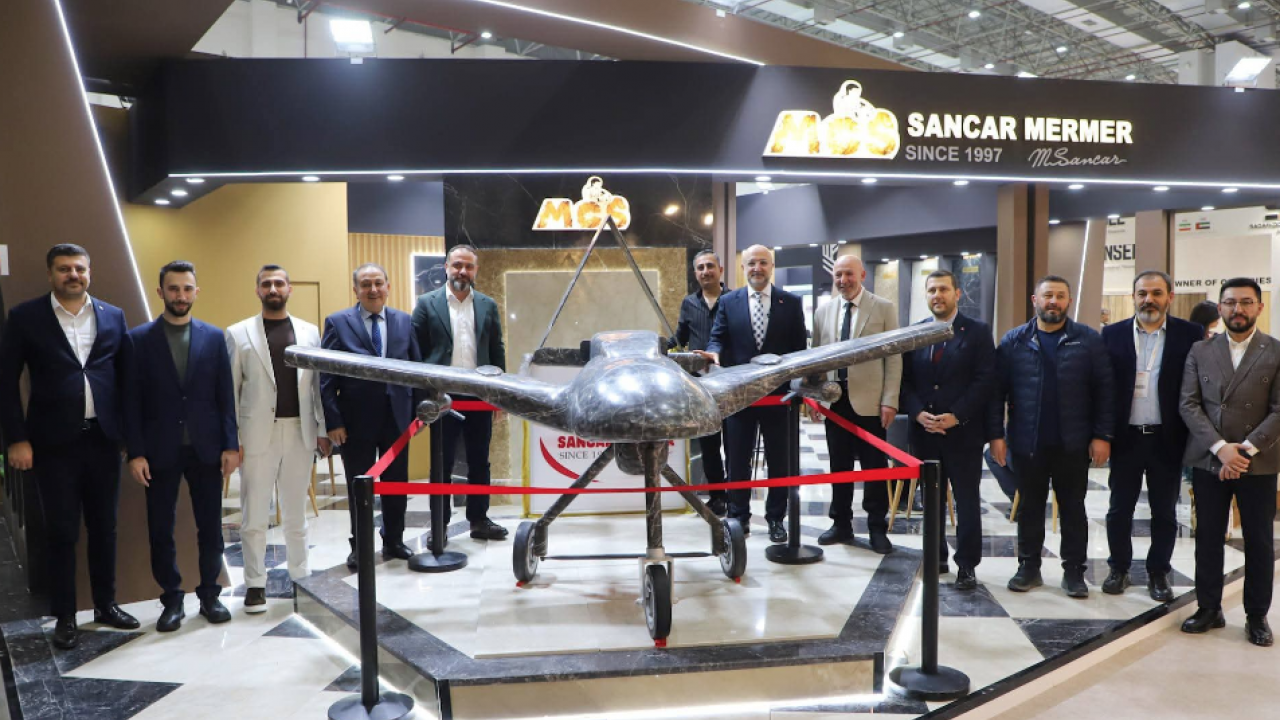 Uluslararası Doğaltaş ve Teknolojileri Fuarı'na Av. Turgay Şahin çıkarması... 