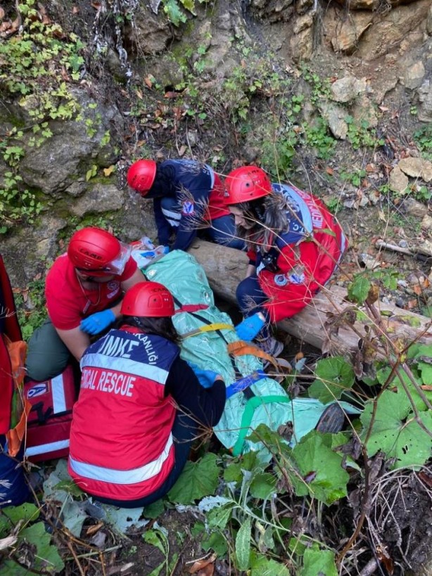 UMKE ekibi, eğitim kampında tatbikat yaptı