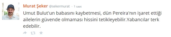 Foto - Umut Bulut'a sosyal medyadan destek yağdı